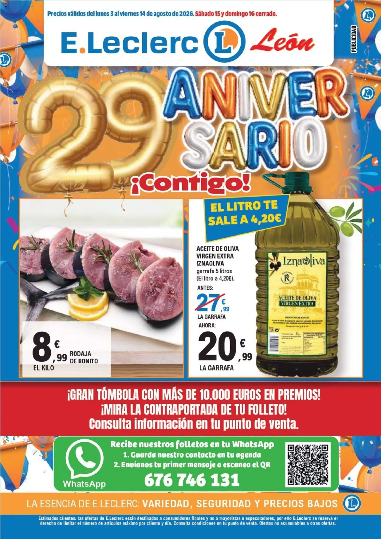 Vista previa del folleto de la tienda E.Leclerc válido desde el 03/08/2026 