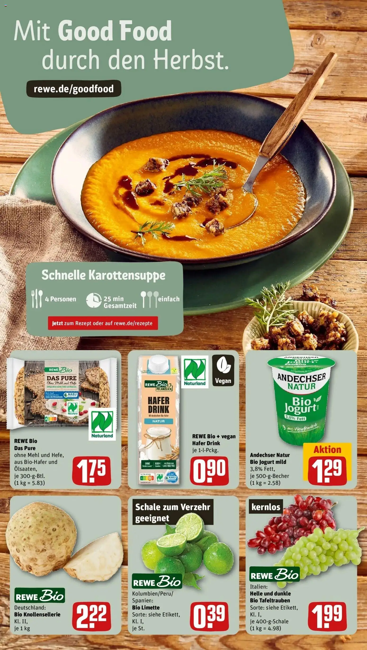 Vorschau von dem Prospekt des Geschäftes Rewe, gültig ab dem 05.10.2026