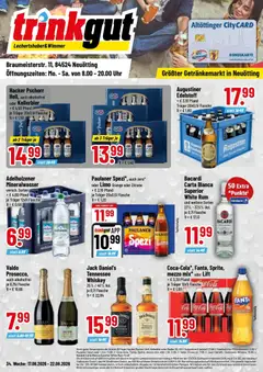 Vorschau von dem Prospekt des Geschäftes Trinkgut, gültig ab dem 17.08.2026