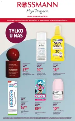 Pogląd gazetki "Rossmann gazetka" ze sklepu Rossmann ważnej od 06.08.2026