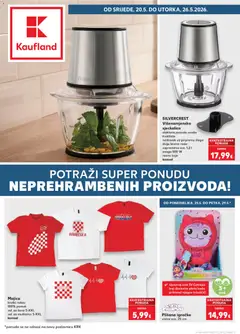 Pregled letka Slavonski Brod trgovine Kaufland vrijedi od 20.05.2026
