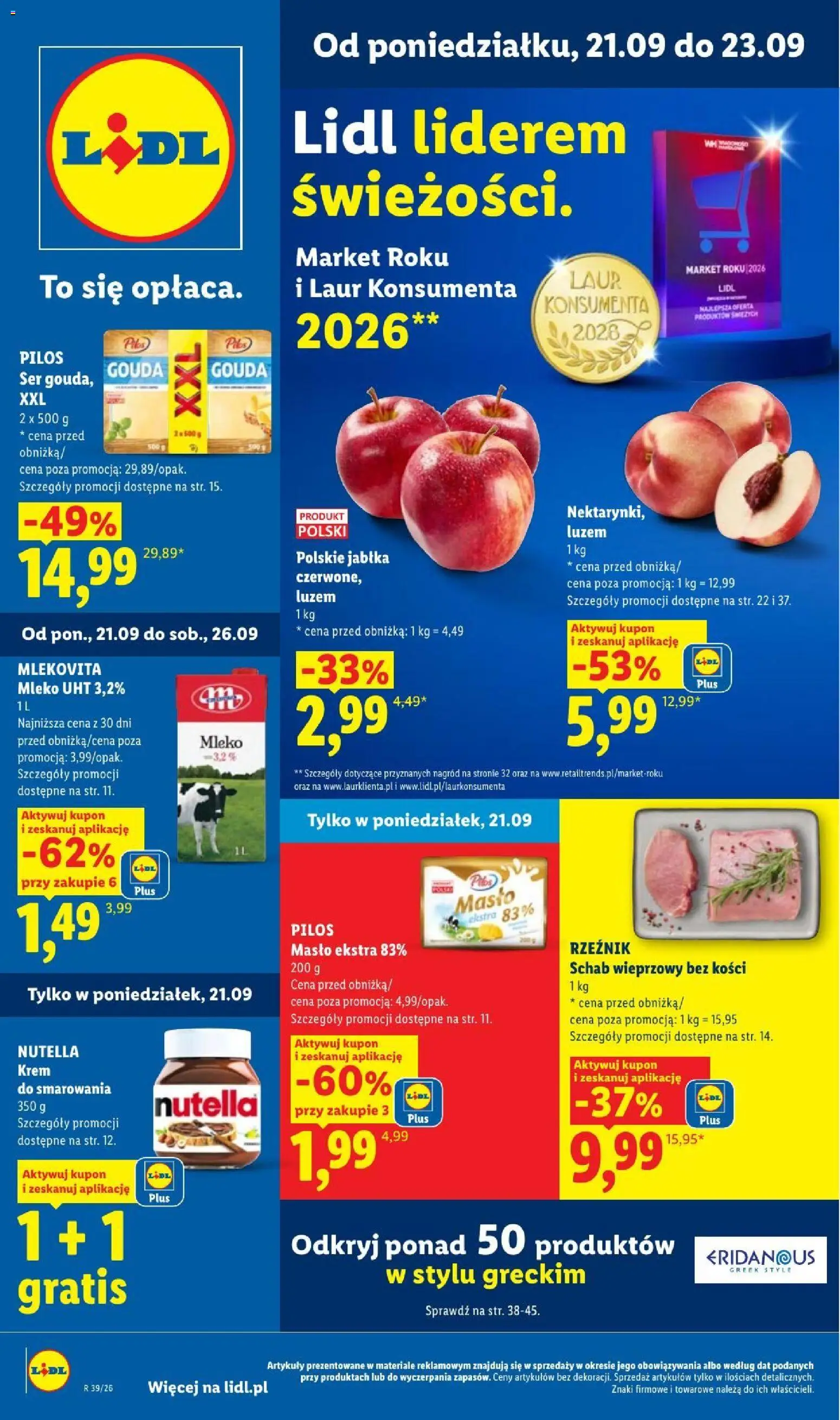 Pogląd gazetki "Lidl gazetka" ze sklepu Lidl ważnej od 21.09.2026