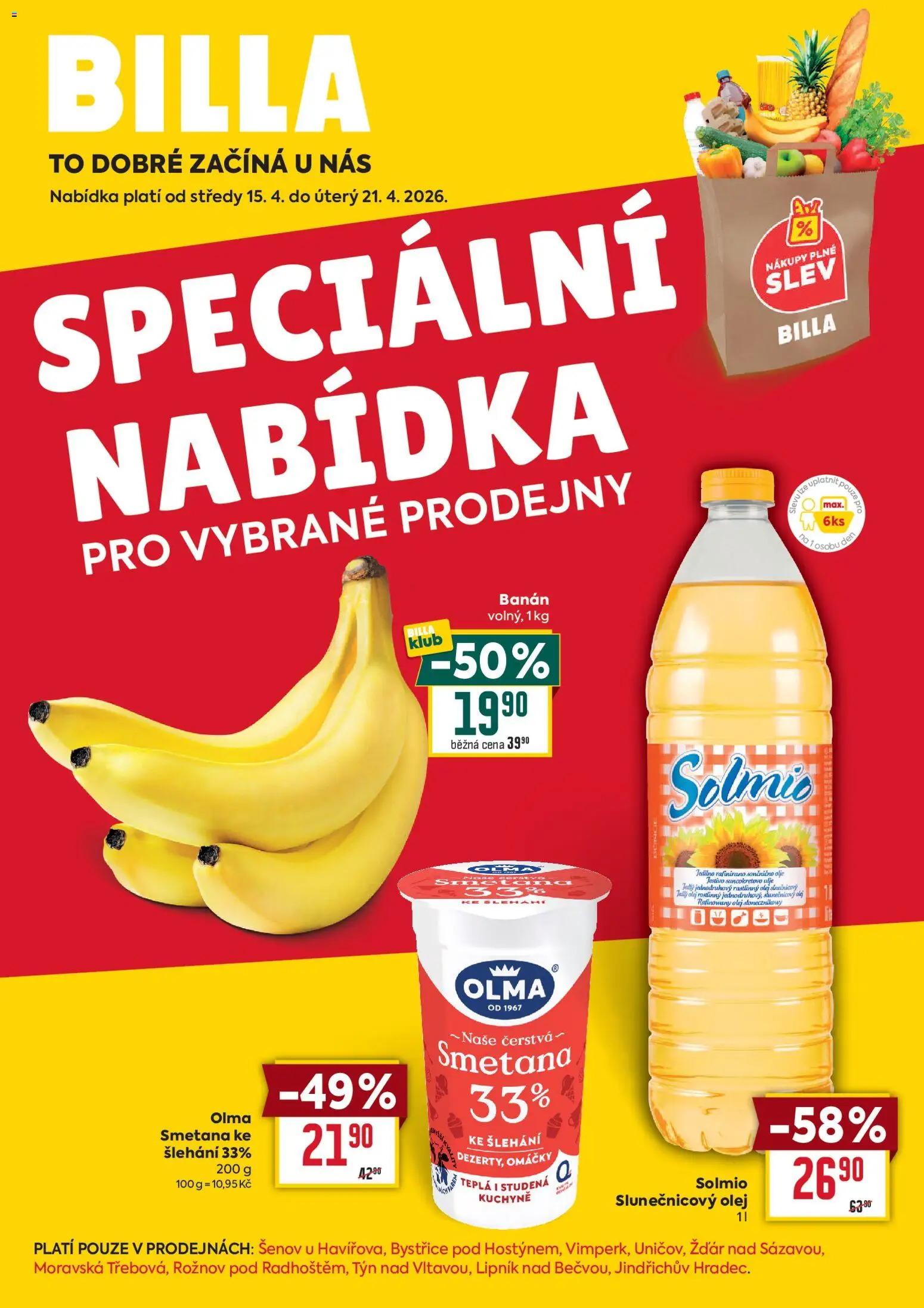 Náhled nabídky: Billa Billa leták - Speciální nabídka platný od 15.04.2026