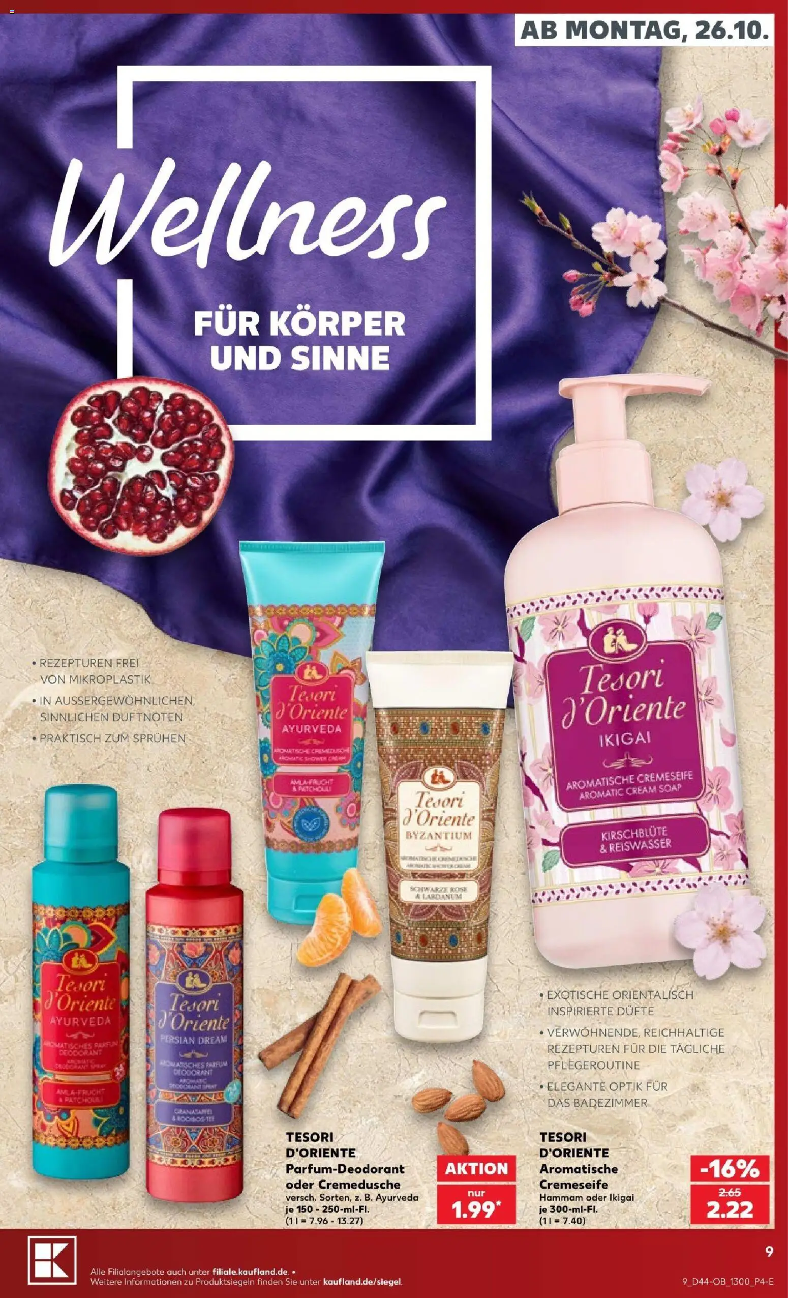 Vorschau von dem Prospekt des Geschäftes Kaufland, gültig ab dem 26.10.2026 - Parfüm