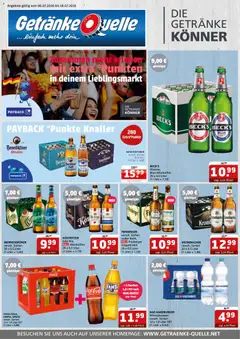 Vorschau von dem Prospekt des Geschäftes Getränke Quelle, gültig ab dem 06.07.2026