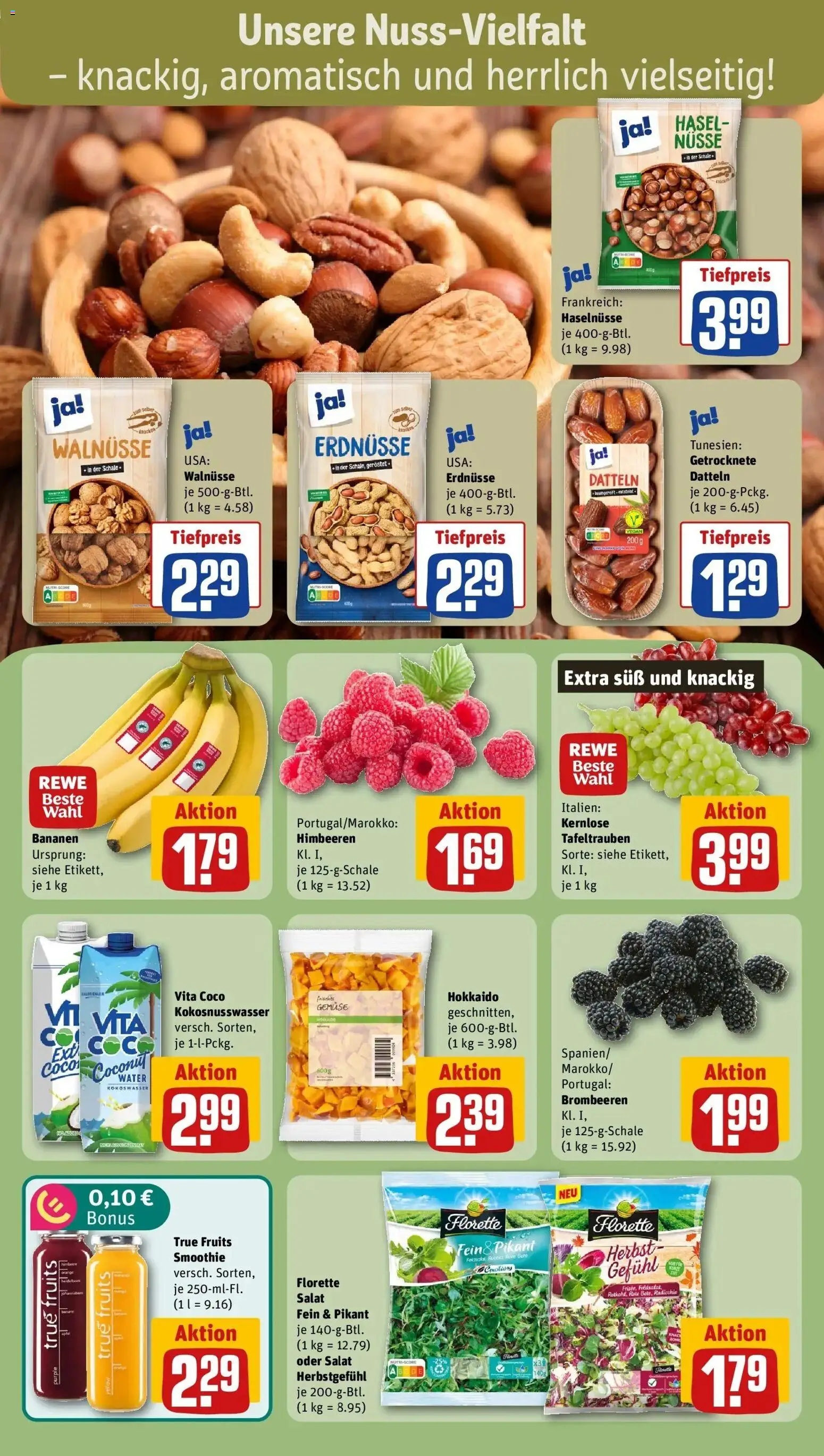 Vorschau von dem Prospekt des Geschäftes Rewe, gültig ab dem 26.10.2026