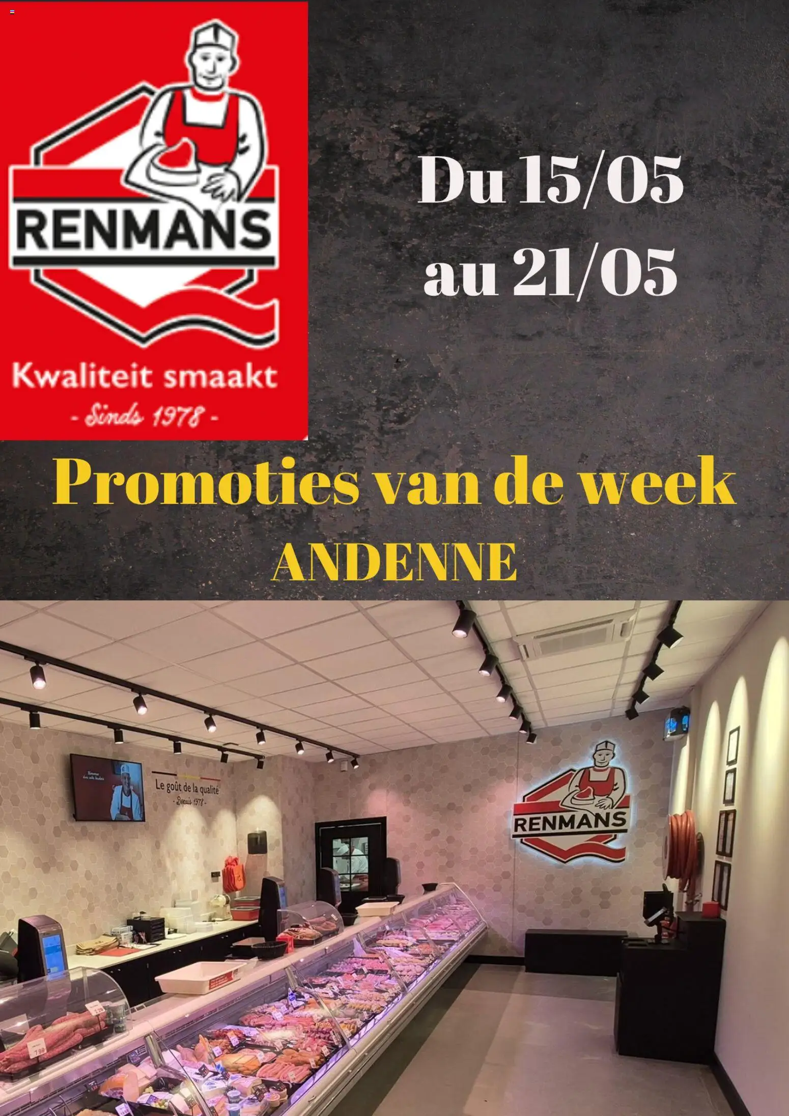 Voorbeeld van Renmans Folder / Publicité van winkel Renmans geldig vanaf 15/05/2026