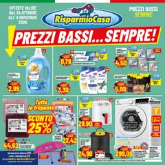Anteprima dell'opuscolo RisparmioCasa volantino dal negozio RisparmioCasa valido da 24/10/2026