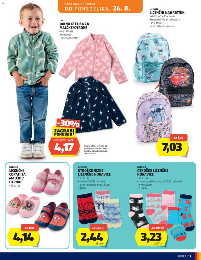 Novi Hofer katalog od 19.08.