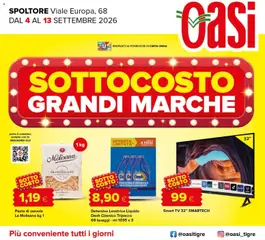 Anteprima dell'opuscolo Oasi volantino Spoltore dal negozio Oasi valido da 04/09/2026