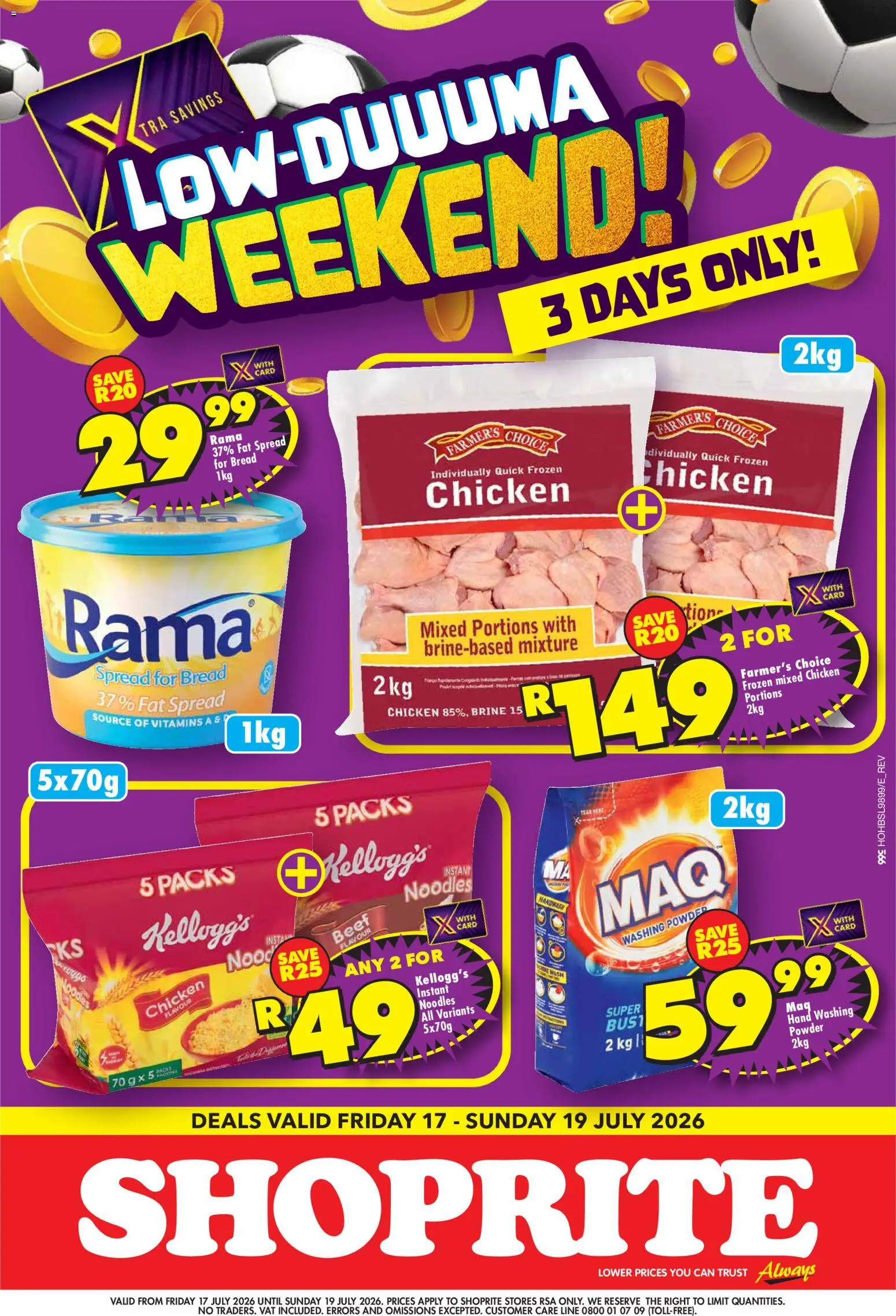 Preview of Shoprite flyer valid from 17/07/2026