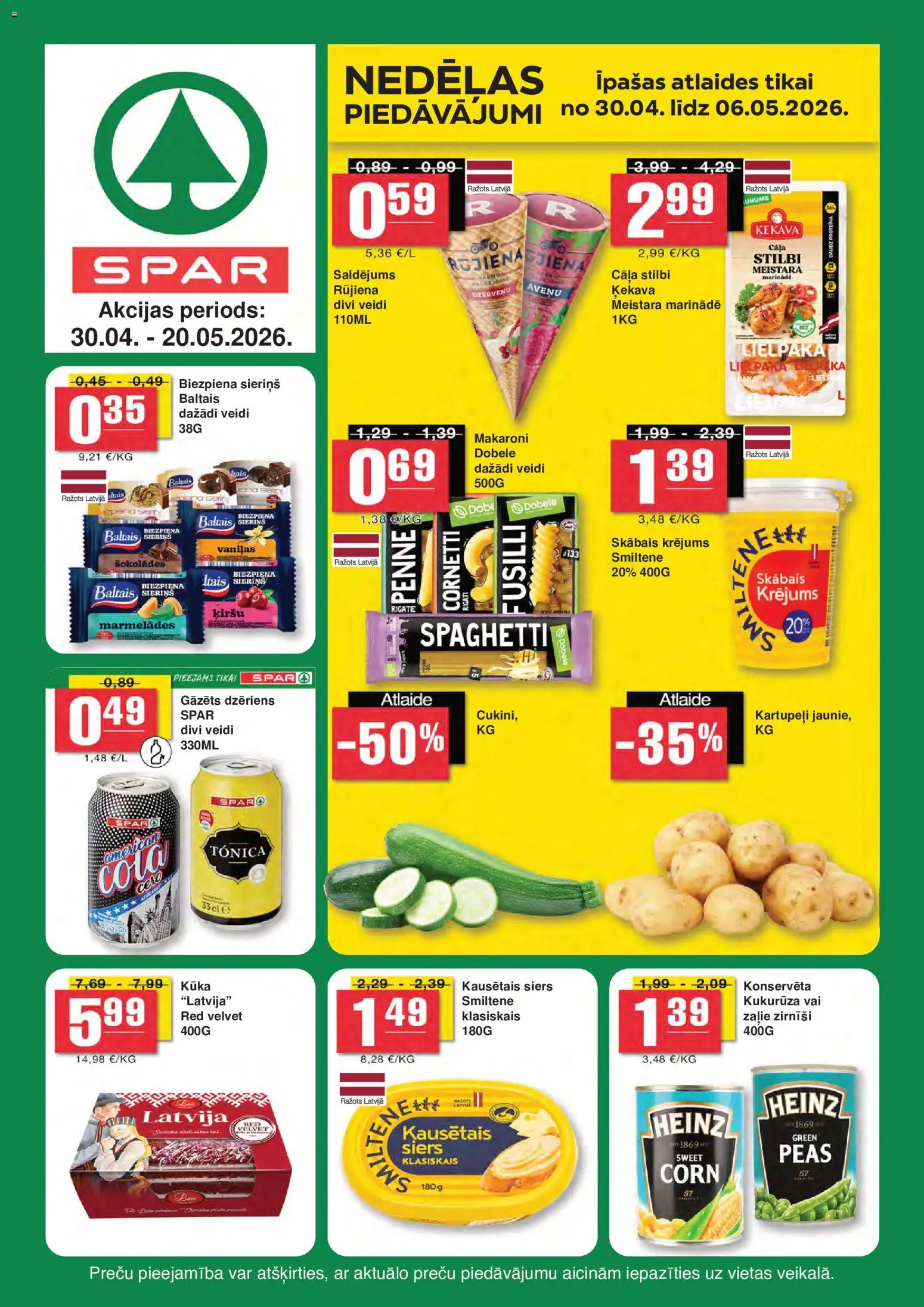 Skatīt Spar akciju bukletu, derīgs no 30.04.2026.