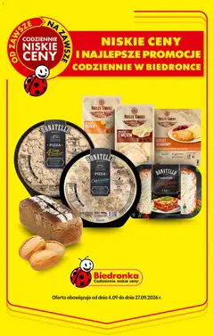 Pogląd gazetki "Biedronka gazetka - Najniższe ceny" ze sklepu Biedronka ważnej od 04.09.2026