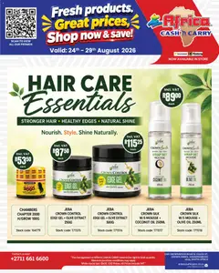 Preview of Africa Cash & Carry flyer valid from 24/08/2026