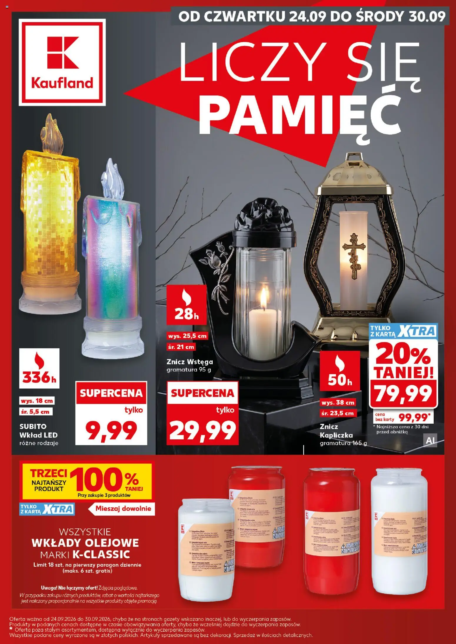 Náhled nabídky: Kaufland Polsko Kaufland Polsko leták - Katalog znicze platný od 24.09.2026