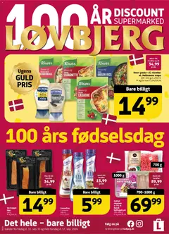 Eksempel på tilbudsavis Løvbjerg - Tilbudsavis uge 38 fra butik Løvbjerg gyldig fra 11/09/2026