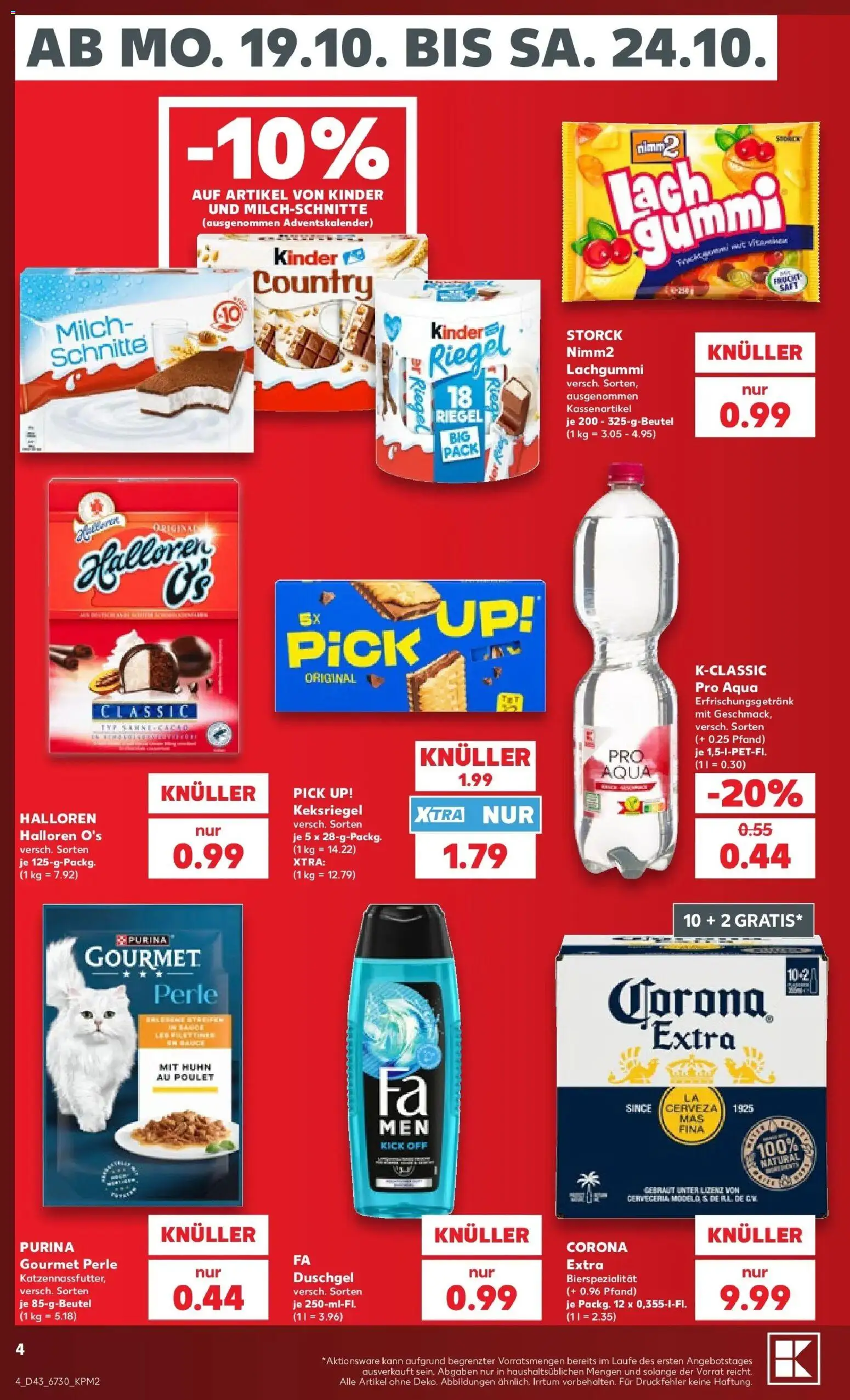 Vorschau von dem Prospekt des Geschäftes Kaufland, gültig ab dem 19.10.2026