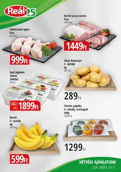 Reál - Reál Bevásárló hétvége - Kisalföld megtekintése, amely érvényes 2026.05.14.-től