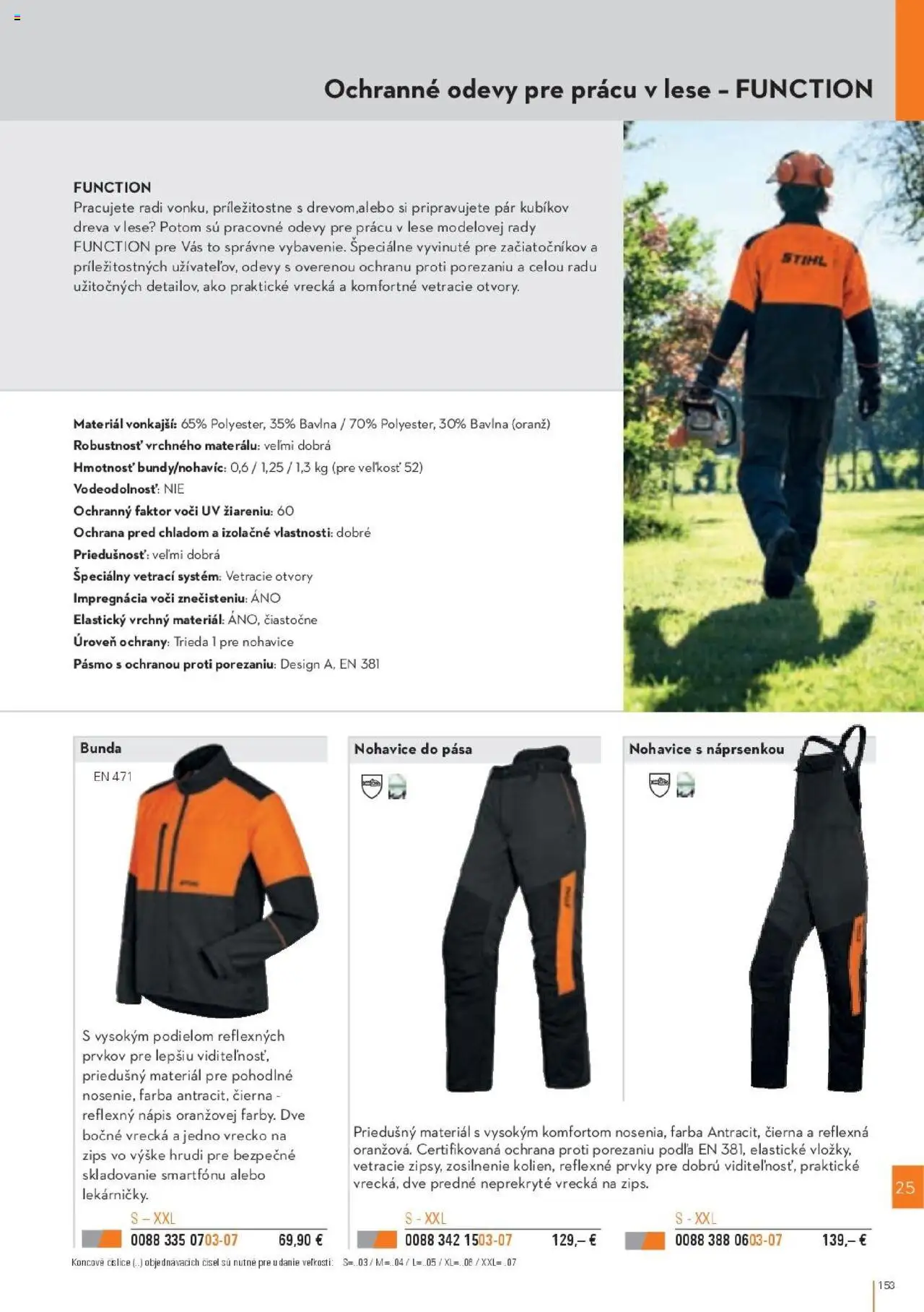 Náhľad STIHL letáku platného od 29.09.2025 - Bunda, Nohavice