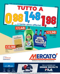 Anteprima dell'opuscolo Mercatò volantino dal negozio Mercatò valido da 22/10/2026