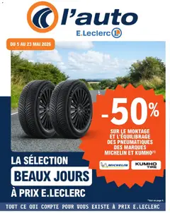 Prévisualisation de E.Leclerc l'auto du magasin E.Leclerc formulaire valide 05/05/2026