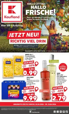 Vorschau von dem Prospekt des Geschäftes Kaufland, gültig ab dem 04.06.2026