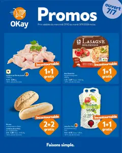 Voorbeeld van OKay Publicité van winkel OKay geldig vanaf 21/10/2026