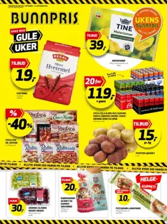 Forhåndsvis Bunnpris kundeavis fra butikk Bunnpris gyldig fra 07/09/2026