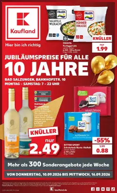 Vorschau von dem Prospekt des Geschäftes Kaufland, gültig ab dem 10.09.2026