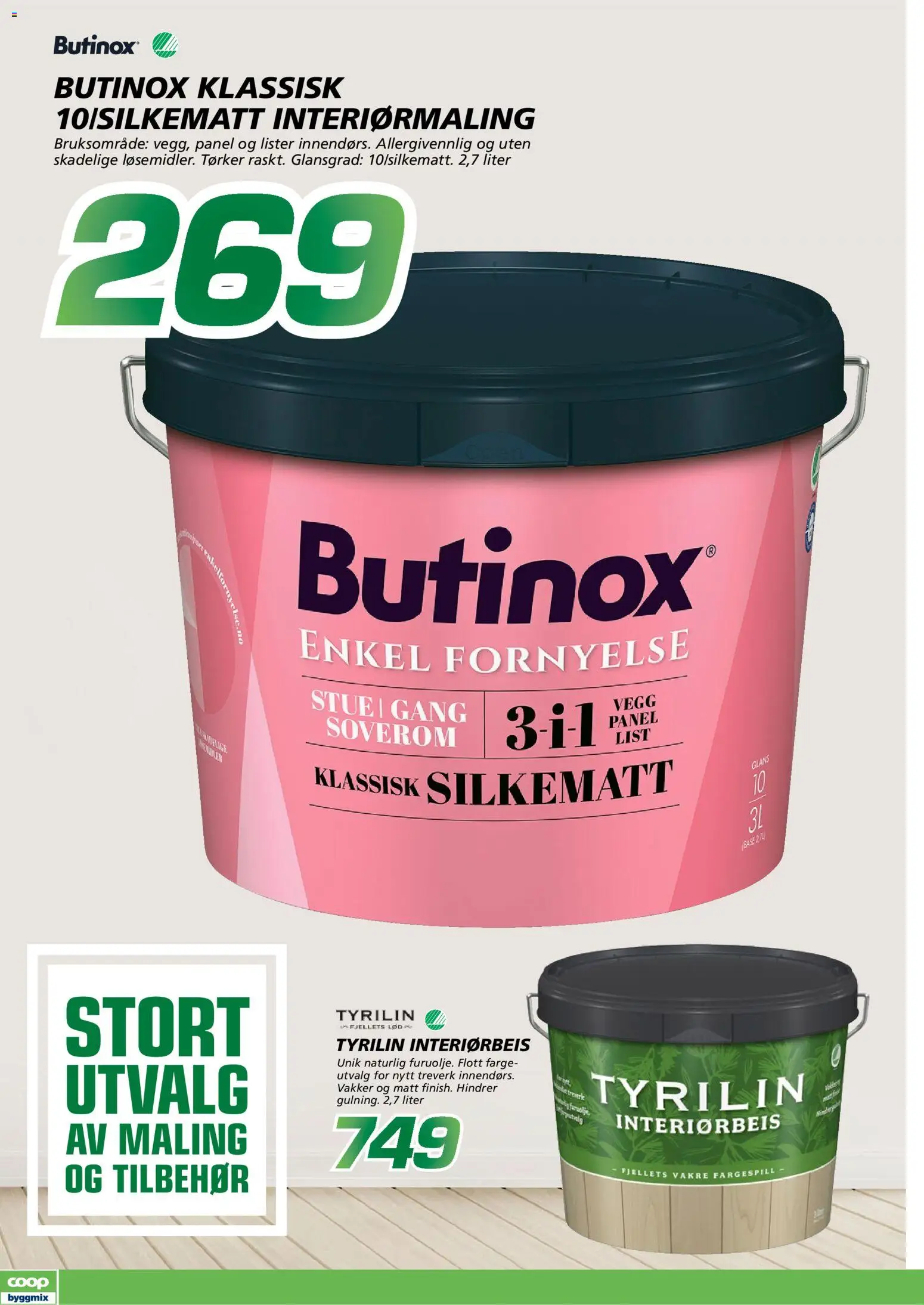 Forhåndsvis Coop Byggmix kundeavis fra butikk Coop Byggmix gyldig fra 26/10/2026
