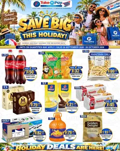 Preview of Take n Pay flyer valid from 28/09/2026