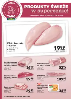 Pogląd gazetki "Makro gazetka - Produkty świeże w supercenie" ze sklepu Makro ważnej od 03.08.2026