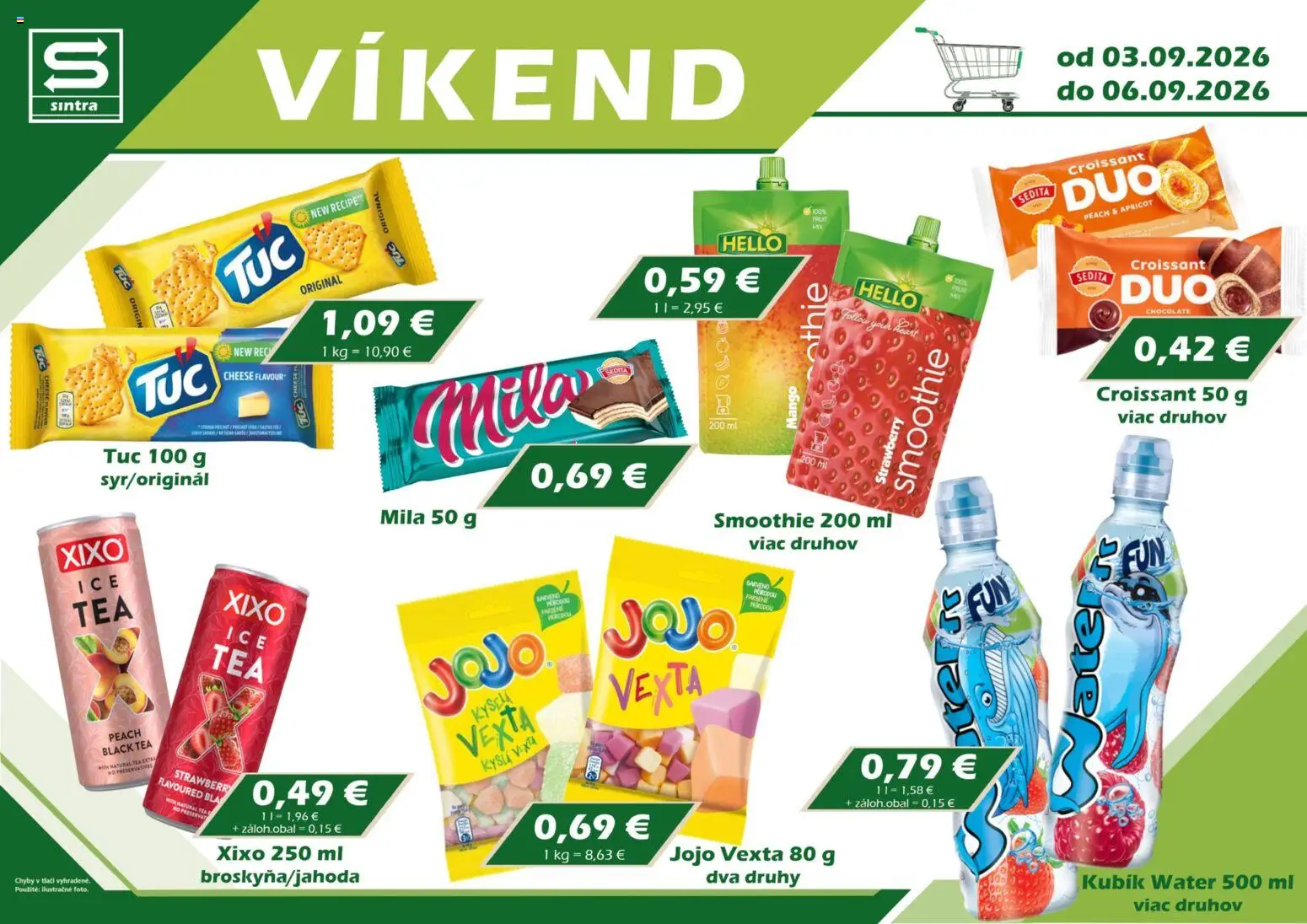 Náhľad Sintra letáku platného od 03.09.2026