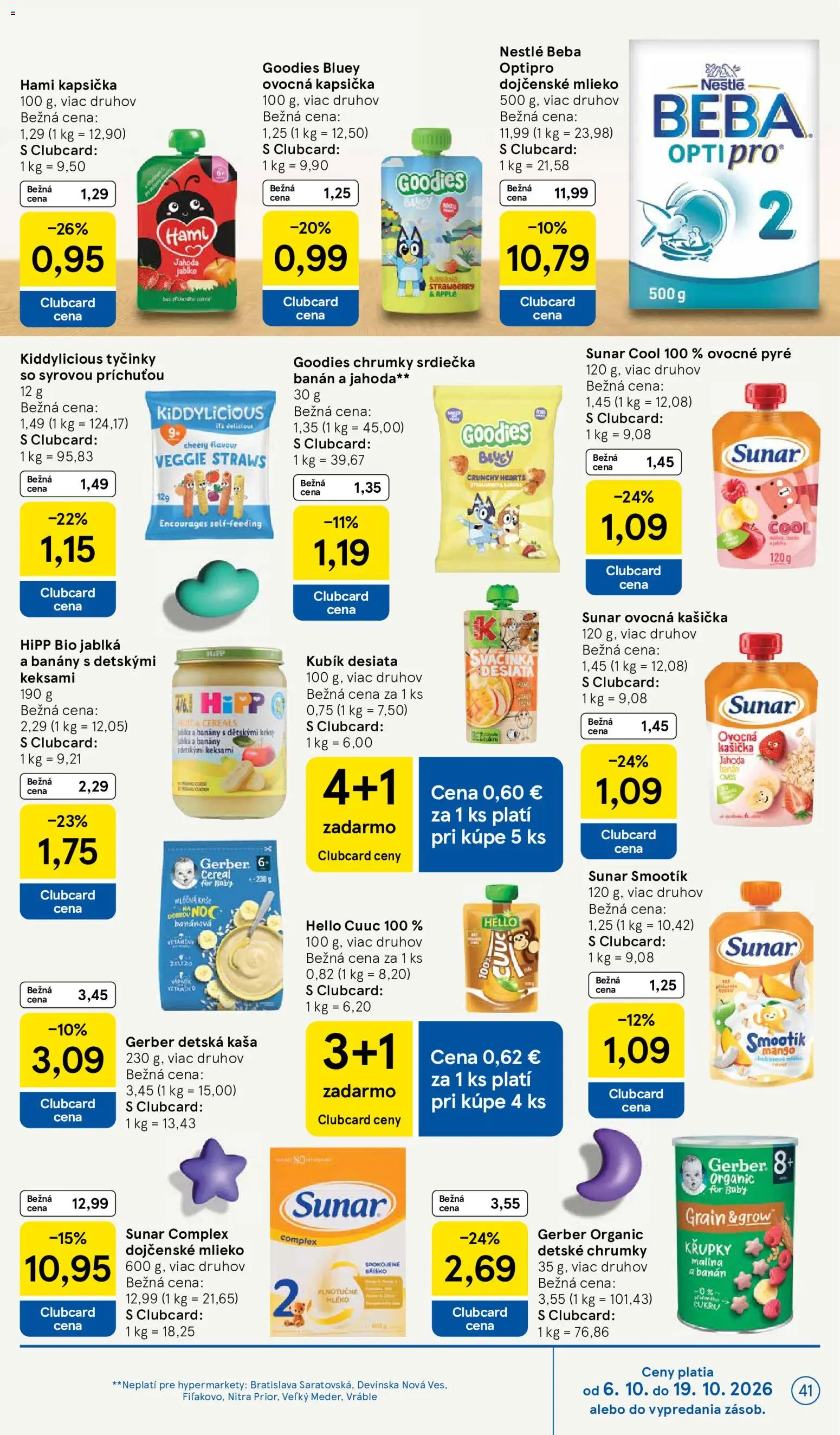 Náhľad Tesco letáku platného od 07.10.2026