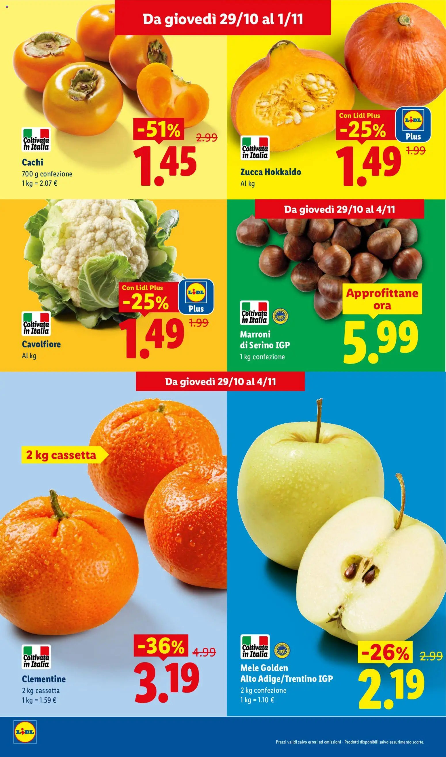 Anteprima dell'opuscolo Lidl volantino Fresca e conveniente dal negozio Lidl valido da 29/10/2026