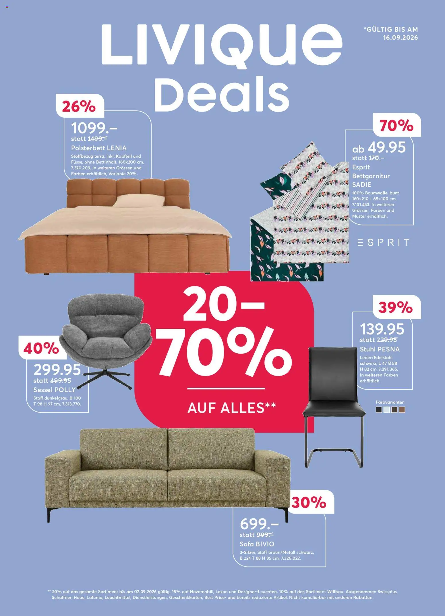 Vorschau des Merkblatts Livique aktionen vom Shop Livique gültig von 27.08.2026 bis 16.09.2026