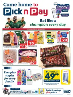Preview of Pick n Pay flyer valid from 20/07/2026