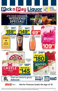 Preview of Pick n Pay flyer valid from 07/05/2026