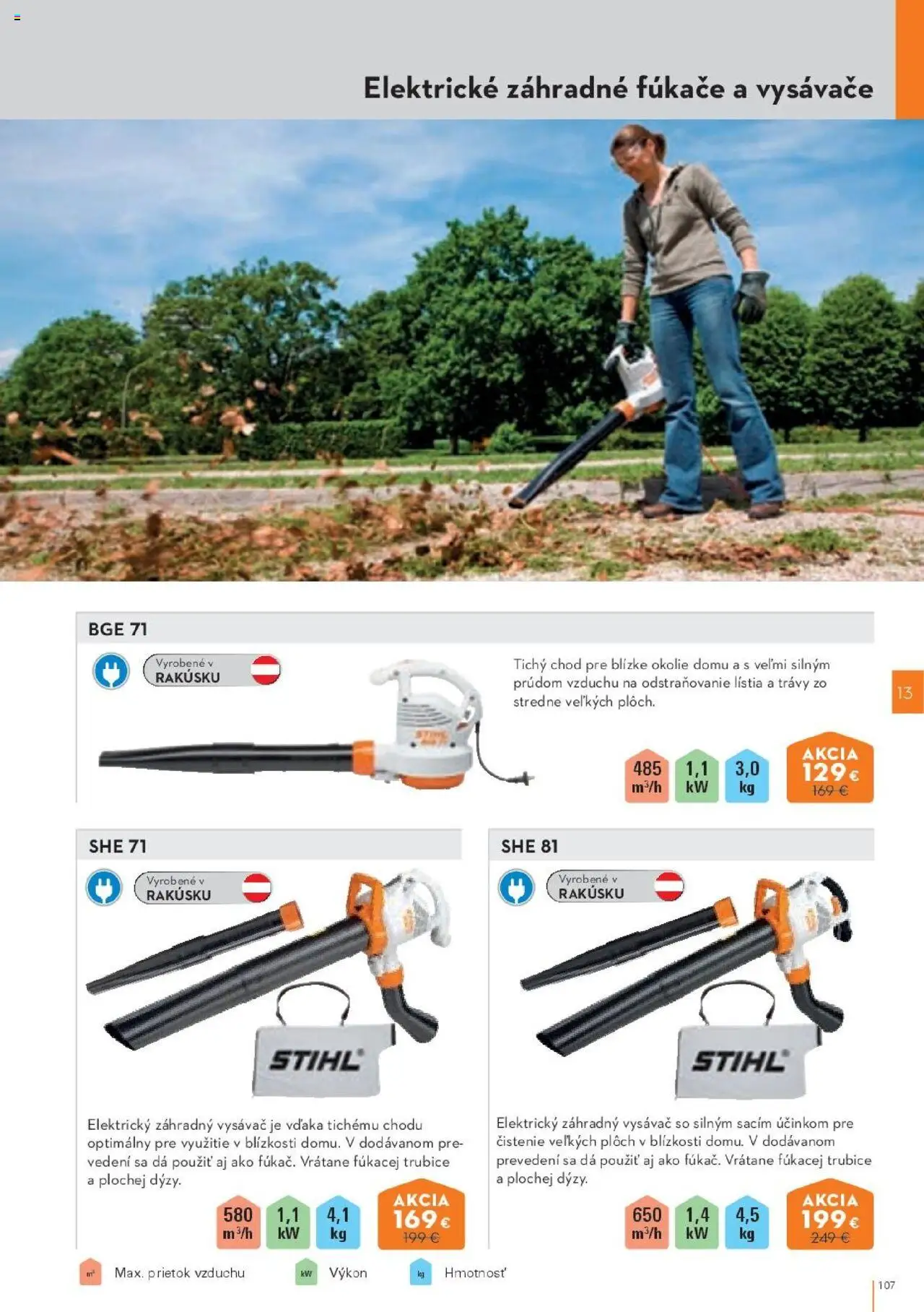 Náhľad STIHL letáku platného od 29.09.2025 - Vysávač, Vysávače