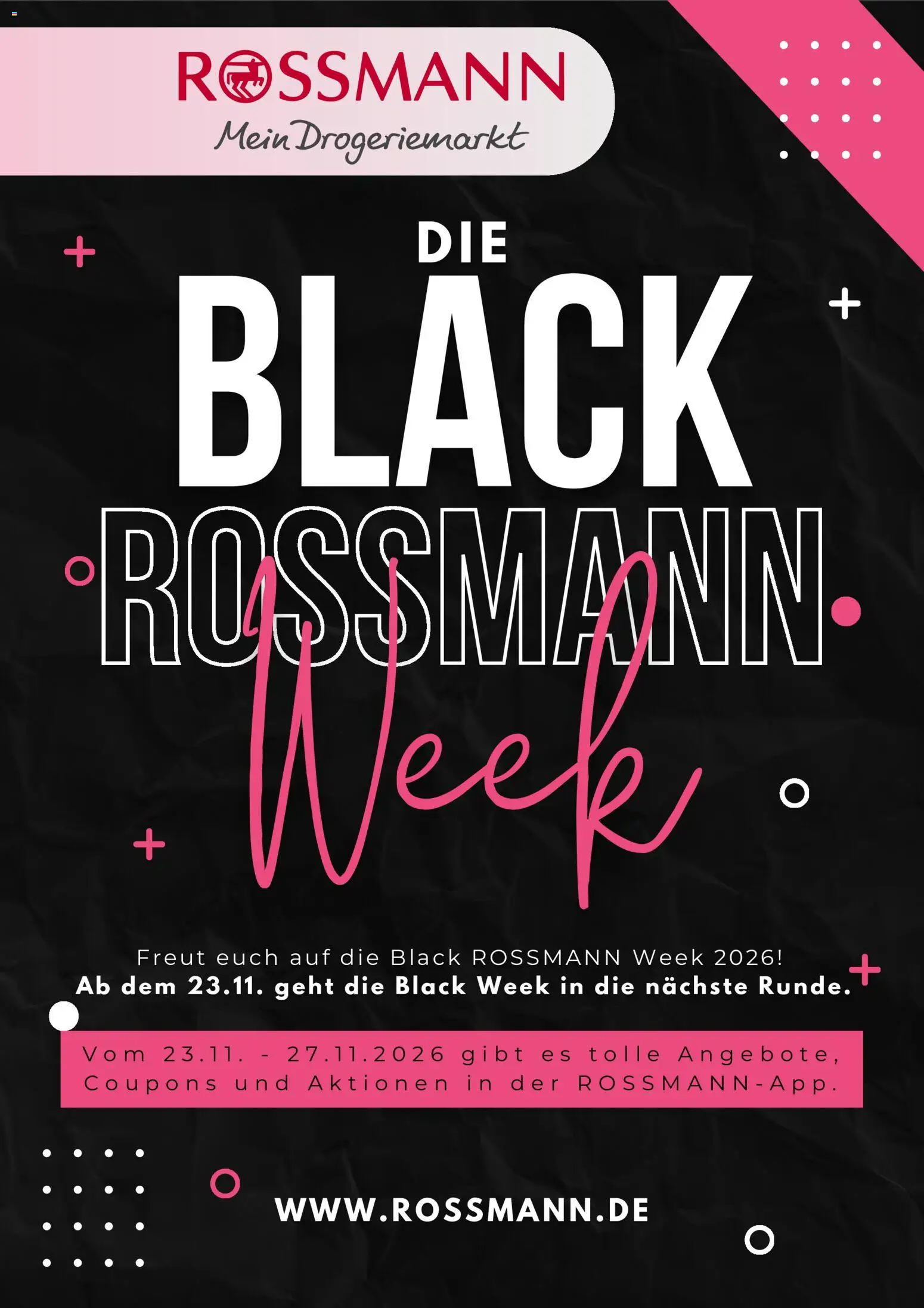 Vorschau von dem Prospekt des Geschäftes Rossmann, gültig ab dem 26.10.2026