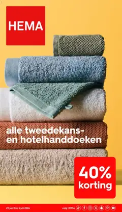 Voorbeeld van Hema folder van winkel Hema geldig vanaf 29-06-2026