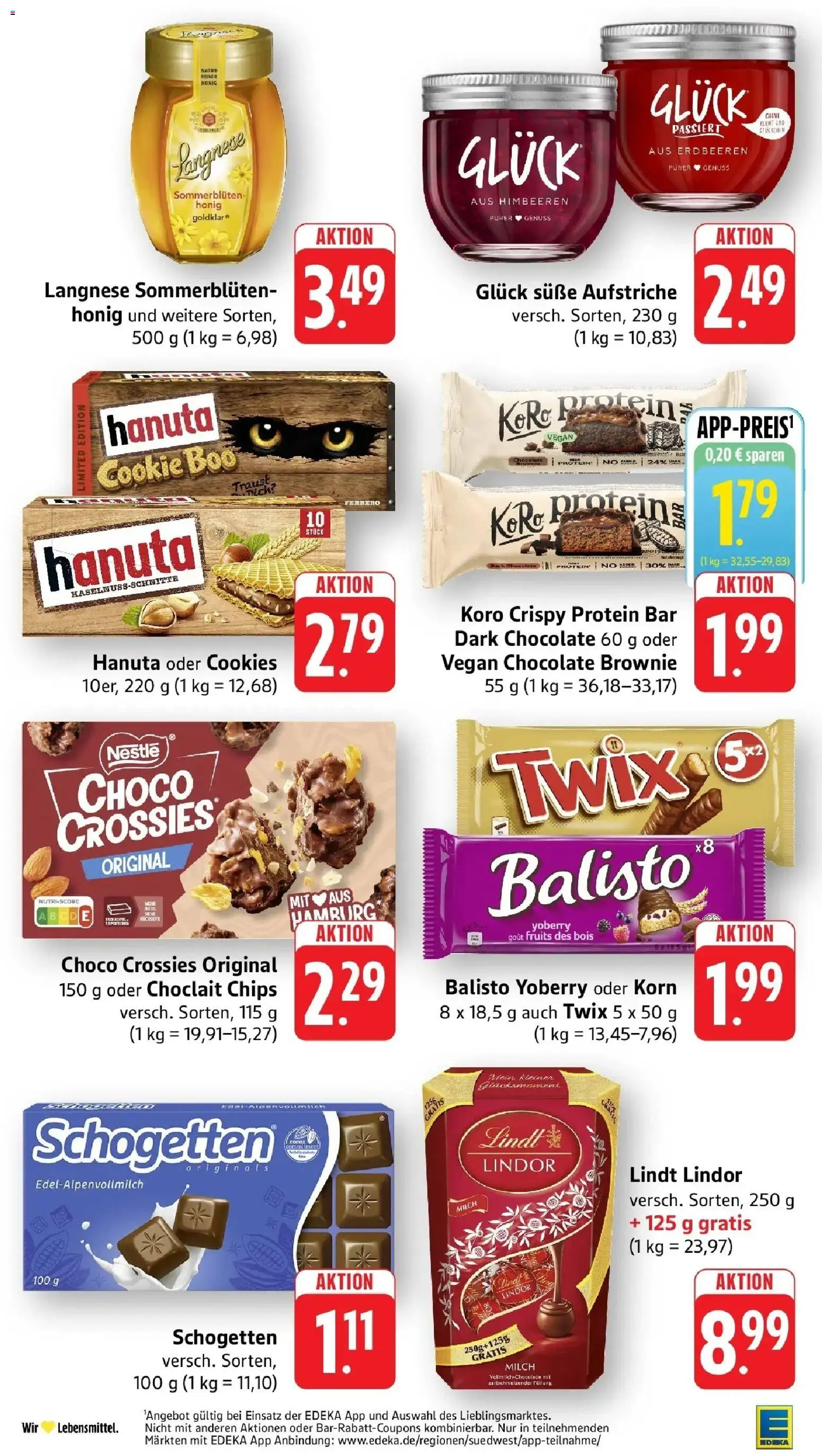 Vorschau von dem Prospekt des Geschäftes Edeka, gültig ab dem 12.10.2026