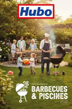 Voorbeeld van Hubo Barbecues et piscines van winkel Hubo geldig vanaf 07/04/2026