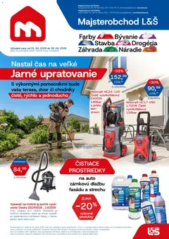 Náhľad L&Š letáku platného od 01.04.2026