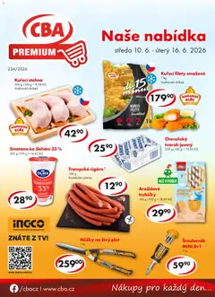 Náhled nabídky: CBA CBA leták - Premium platný od 10.06.2026