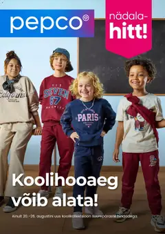 Pepco kliendilehe eelvaade alates 20.08.2026