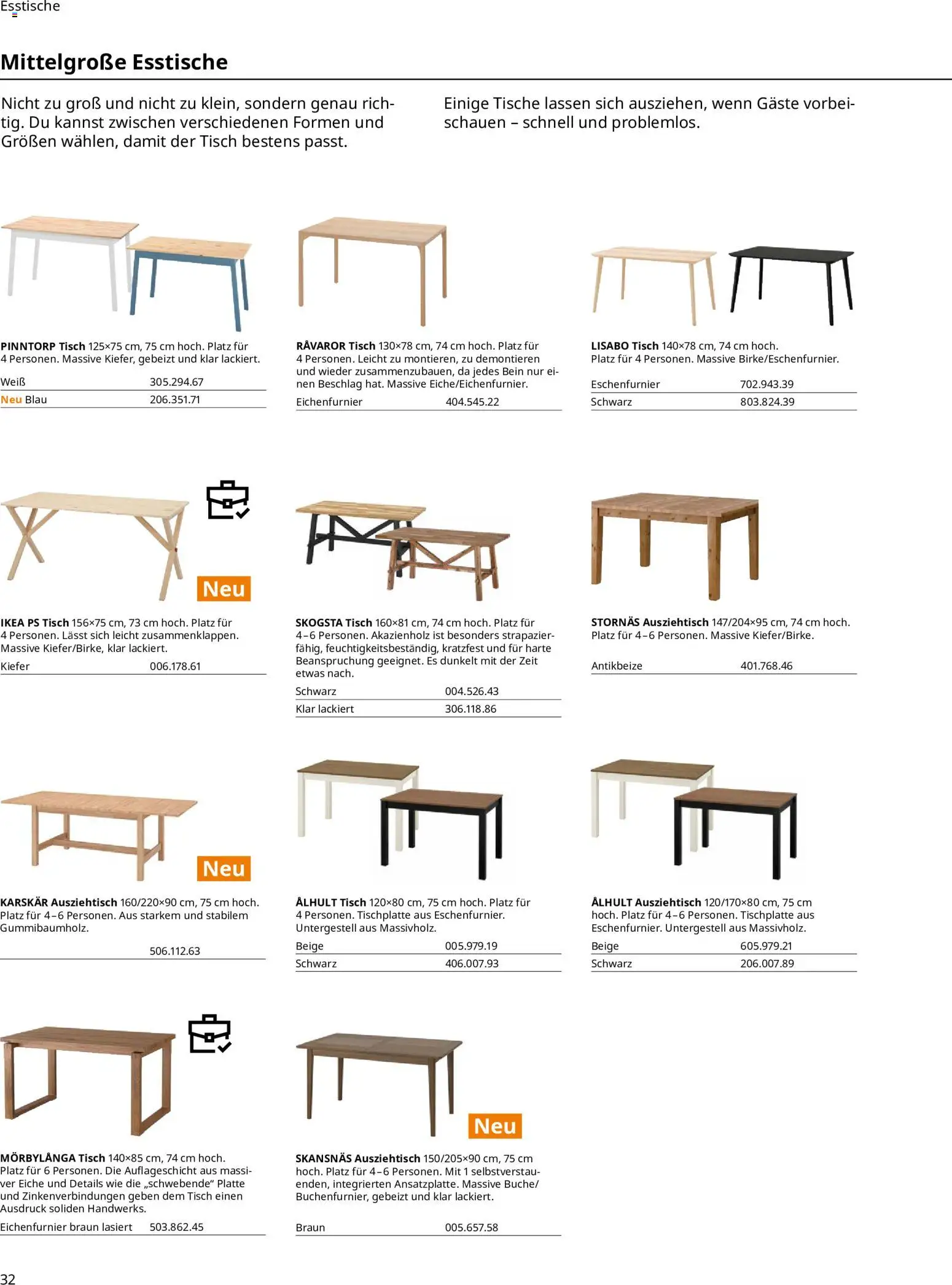 Vorschau von dem Prospekt des Geschäftes Ikea, gültig ab dem 11.09.2026 - Tisch