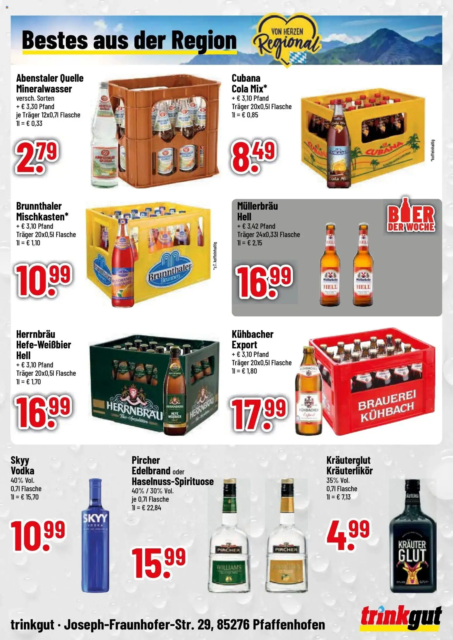 Vorschau von dem Prospekt des Geschäftes Trinkgut, gültig ab dem 12.10.2026