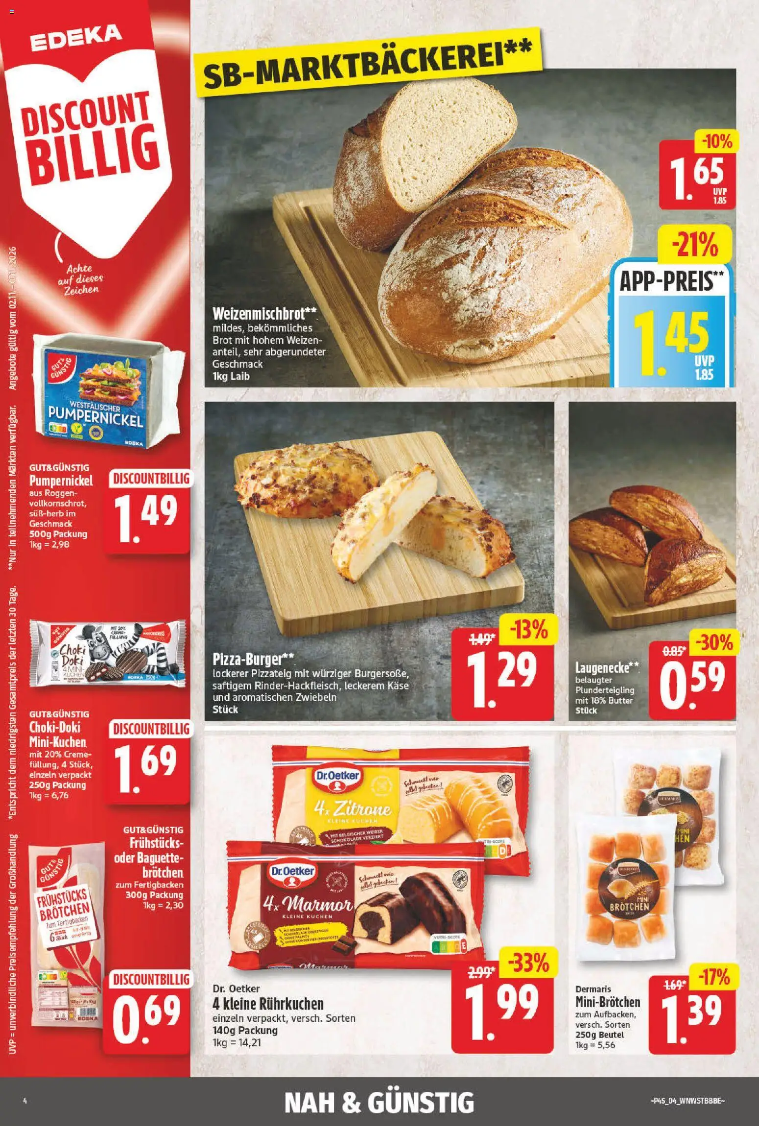 Vorschau von dem Prospekt des Geschäftes NP Discount, gültig ab dem 02.11.2026