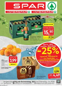 Vorschau der Angebote: Spar Spar - Flugblatt gültig ab 28.05.2026
